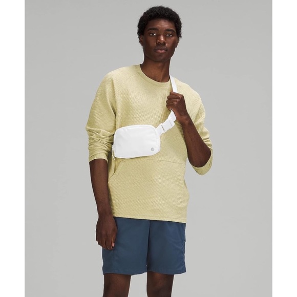 lululemon athletica Handbags - Lululemon White Wear Everywhere Belt 1L Bag